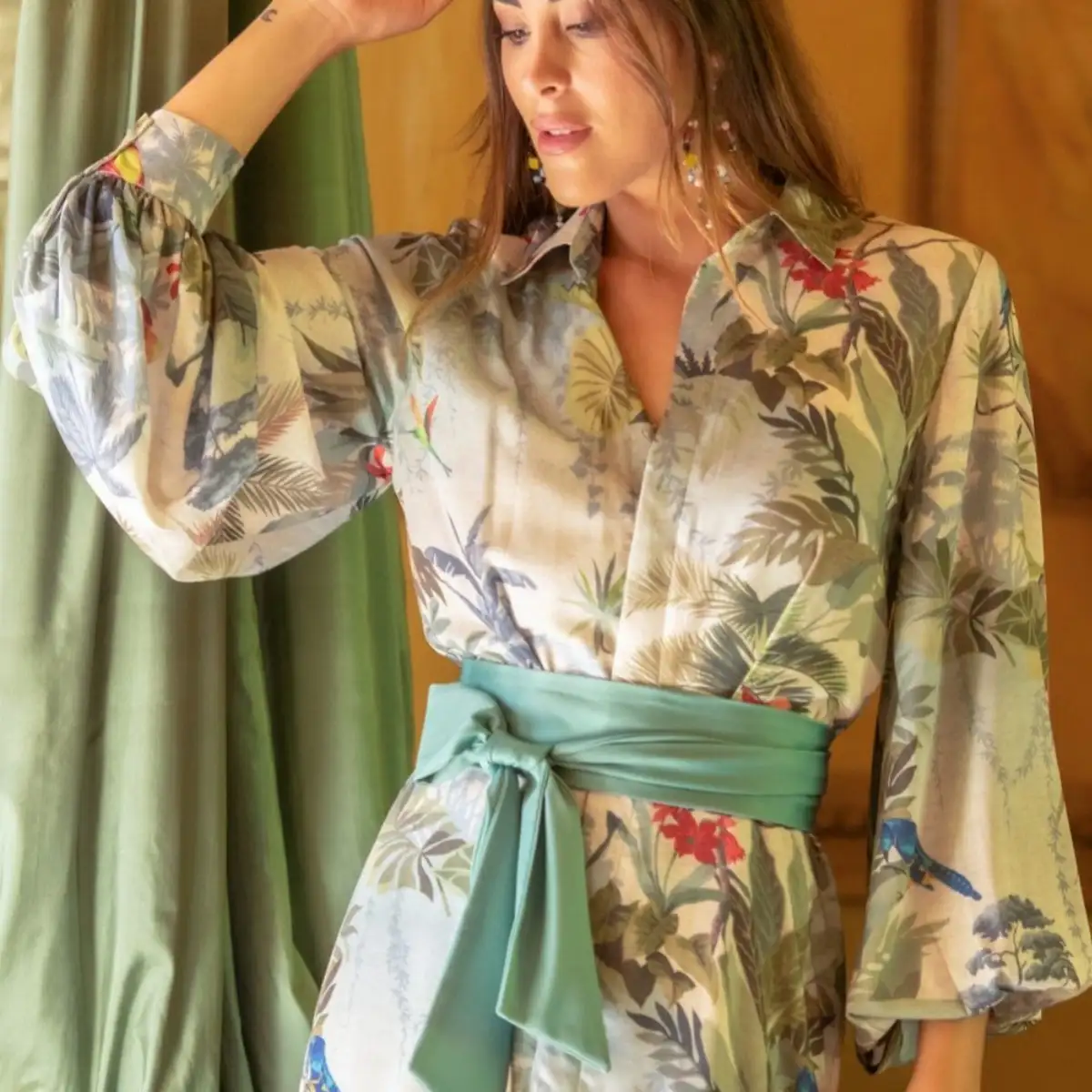 ROBE LARA TROPICAL
