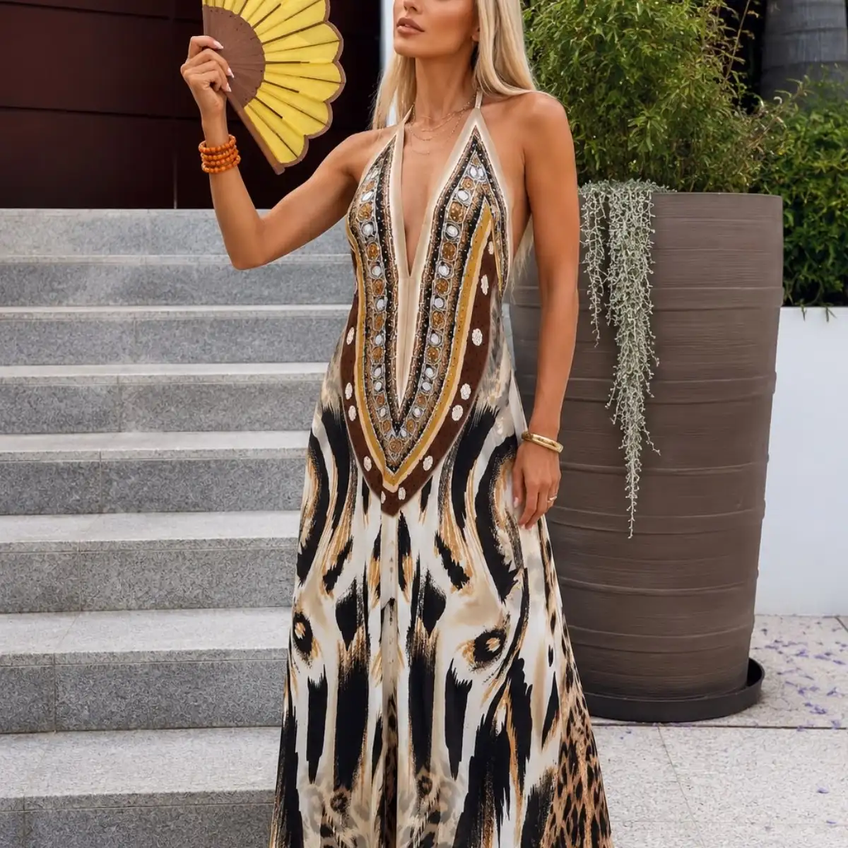 ROBE EXTRA LONGUE FLUIDE