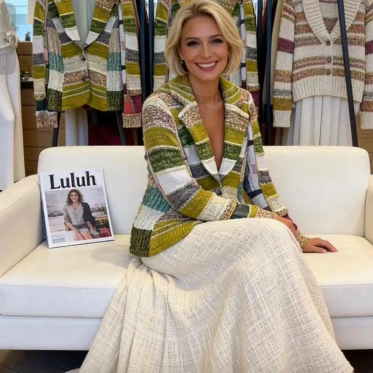 Veste lulu anis
