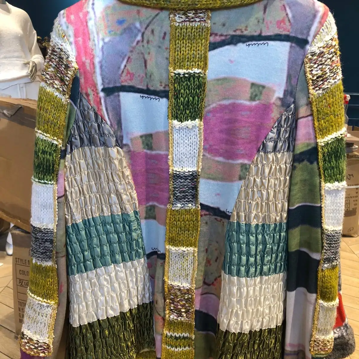 Veste lulu anis