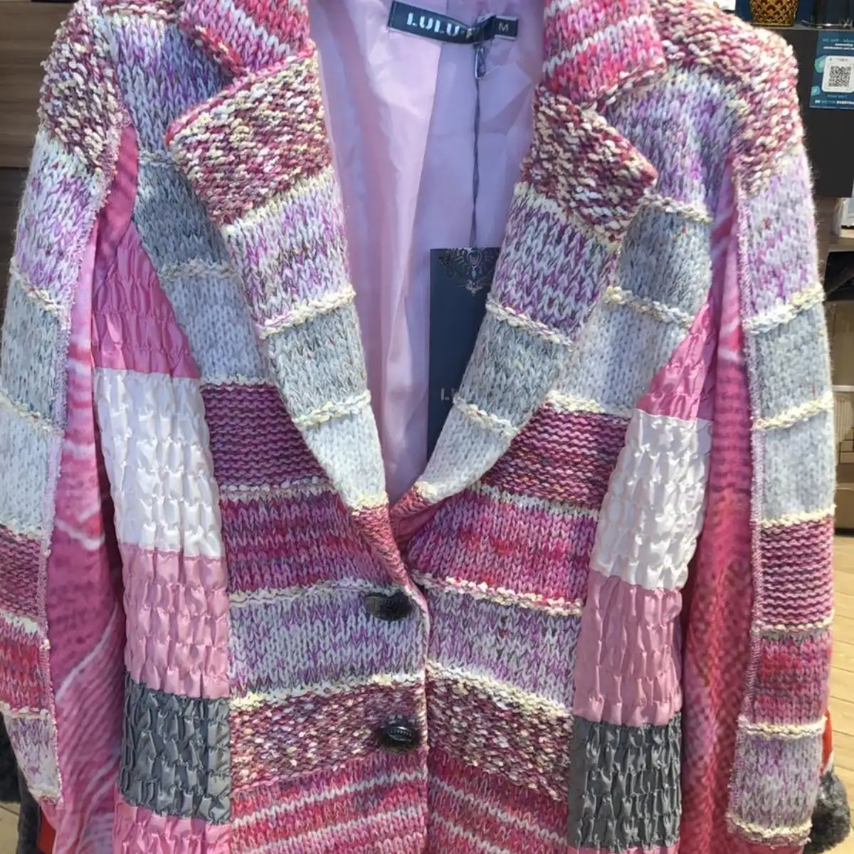Veste lulu rose