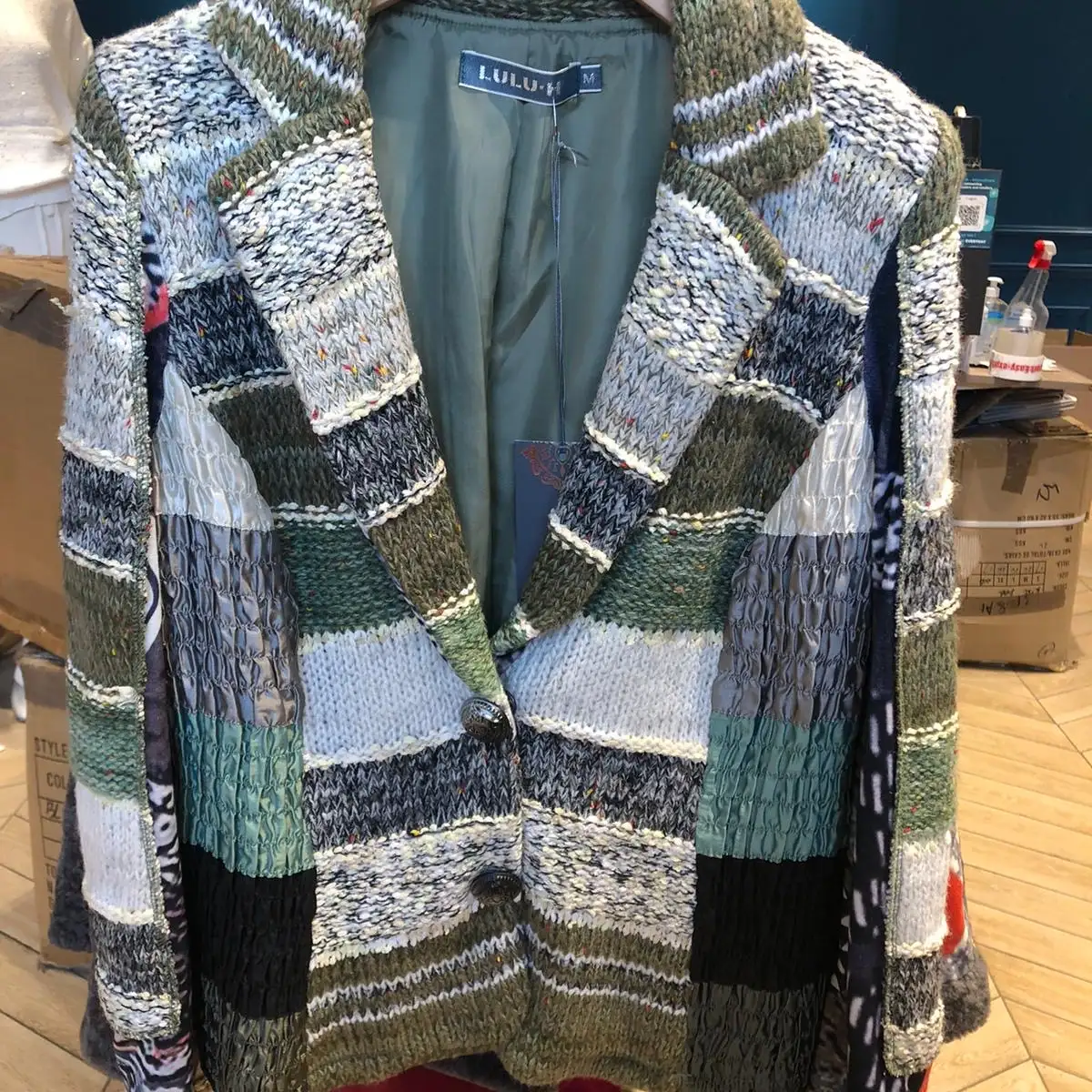 Veste lulu kaki