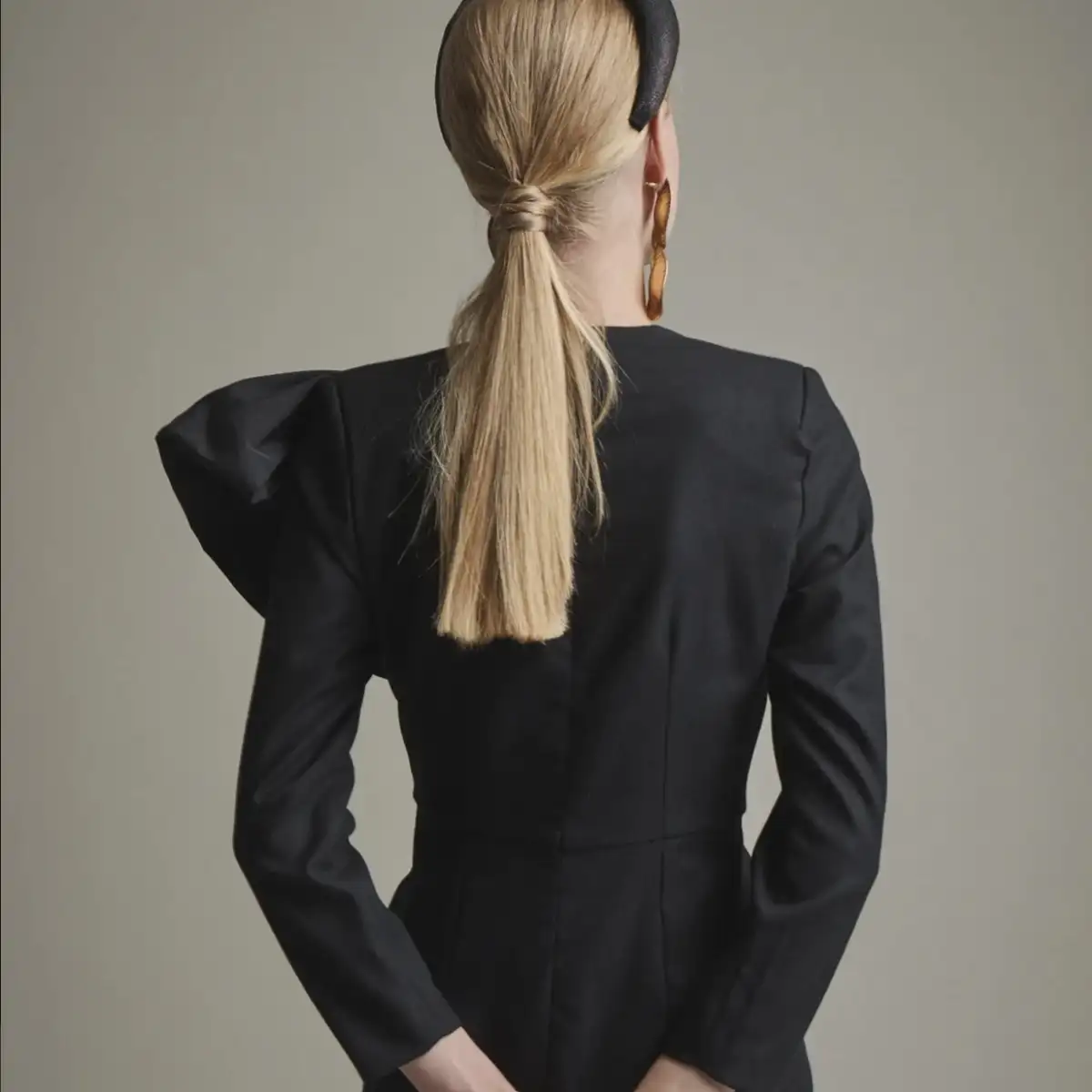 Robe longue noir